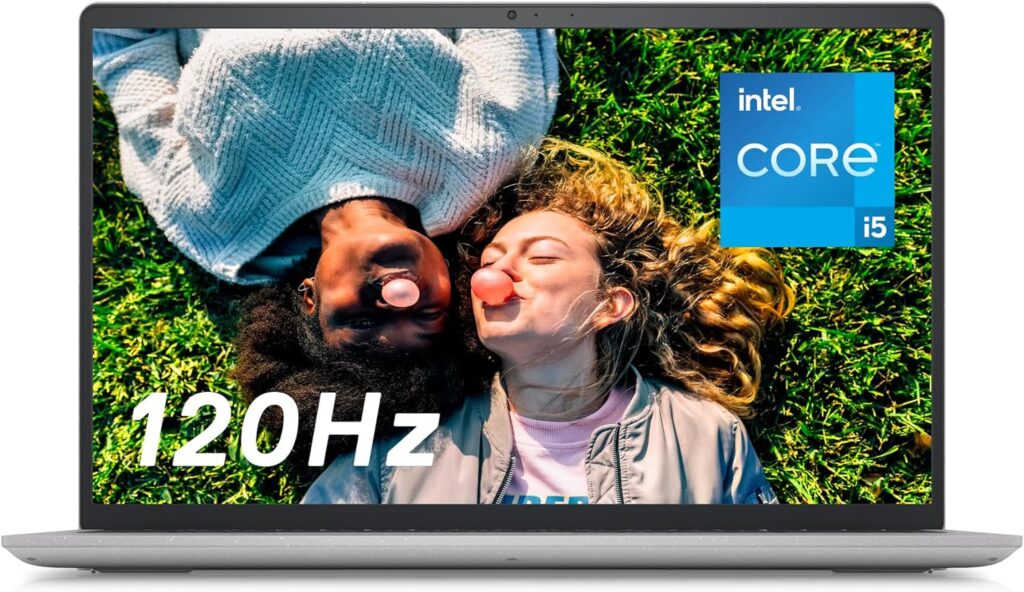 Dell Inspiron 15 3520 Laptop | FHD (1920 x 1080) 120Hz Display | Intel Core i5-1235U | Intel UHD Graphics | 8GB 2666MHz RAM | 512GB SSD | English-UK Keyboard | Carbon black